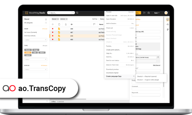 aaroon TransCopy Screenshot